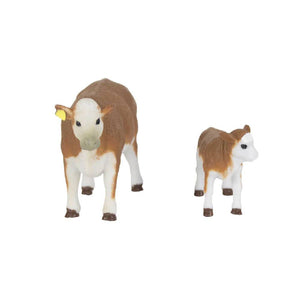 Big Country Hereford Cow & Calf KIDS - Accessories - Toys Big Country Toys   