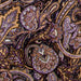 Paisley Silk Wild Rag - Gold/Purple ACCESSORIES - Additional Accessories - Wild Rags & Scarves Wyoming Traders   