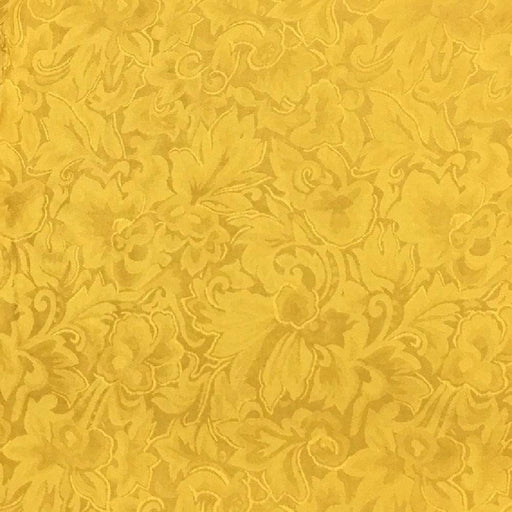 Jacquard Silk Wild Rag - Yellow ACCESSORIES - Additional Accessories - Wild Rags & Scarves Wyoming Traders   