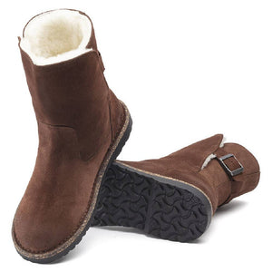 Birkenstock Uppsala Shearling Boot - Suede Leather Espresso WOMEN - Footwear - Casuals Birkenstock   