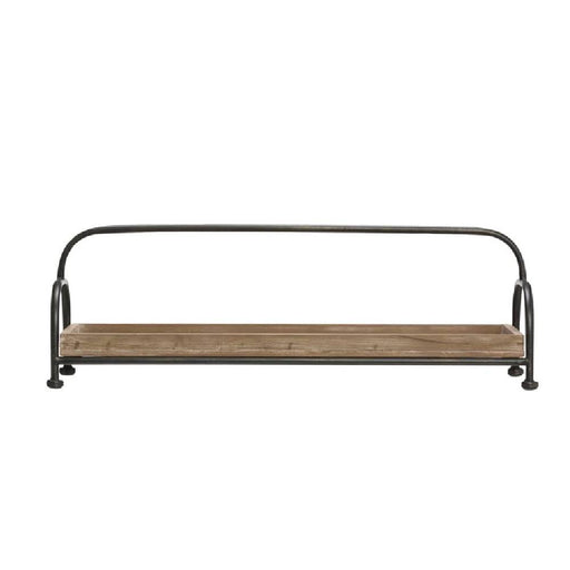 Wood Tray Metal Stand HOME & GIFTS - Home Decor - Decorative Accents Creative Co-Op   
