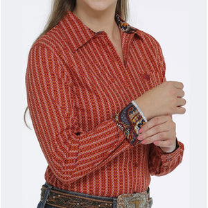 Cinch Women's Zig Zag Stripe Shirt WOMEN - Clothing - Tops - Long Sleeved Cinch   