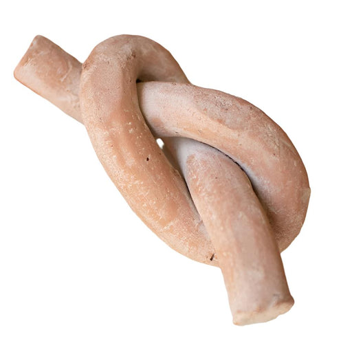 Whitewash Clay Knot HOME & GIFTS - Home Decor - Decorative Accents Kalalou   