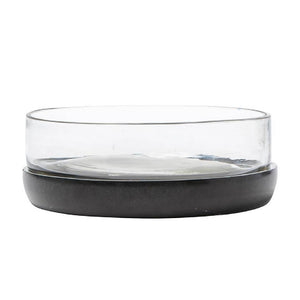 Black Marble Bowl HOME & GIFTS - Tabletop + Kitchen - Serveware & Utensils Santa Barbara Design Studio   
