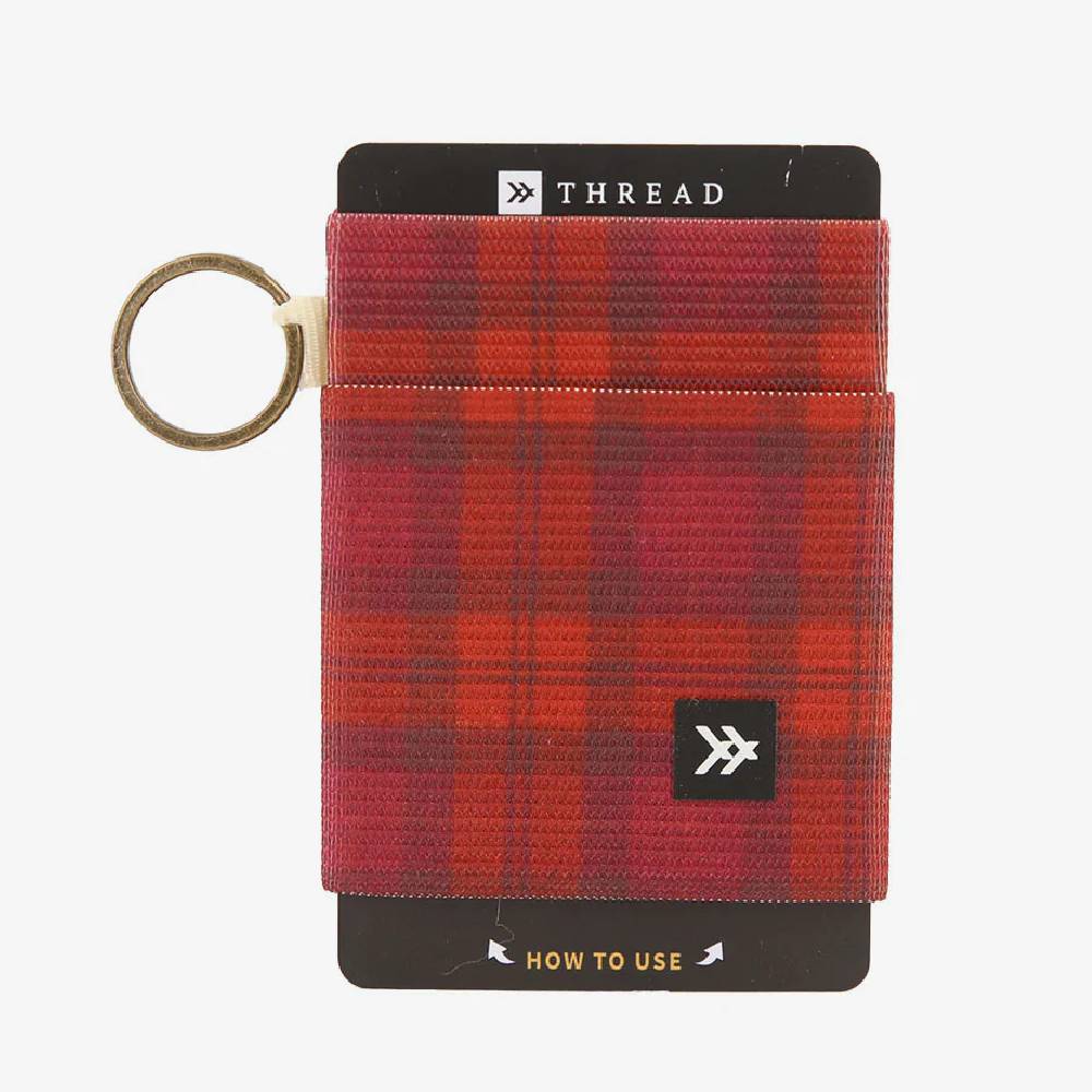 Thread Wallets Elastic Wallet - Rosewood ACCESSORIES - Additional Accessories - Key Chains & Small Accessories Thread Wallets   