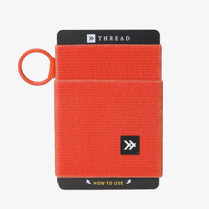 Thread Wallets Elastic Wallet - Rust ACCESSORIES - Additional Accessories - Key Chains & Small Accessories THREAD WALLETS   