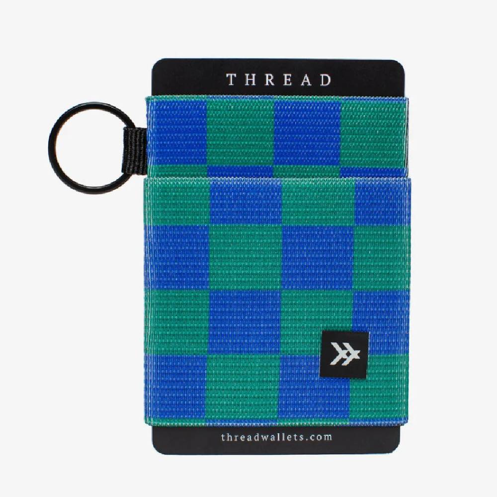 Thread Wallets Elastic Wallet - Athens Check WOMEN - Accessories - Small Accessories THREAD WALLETS   