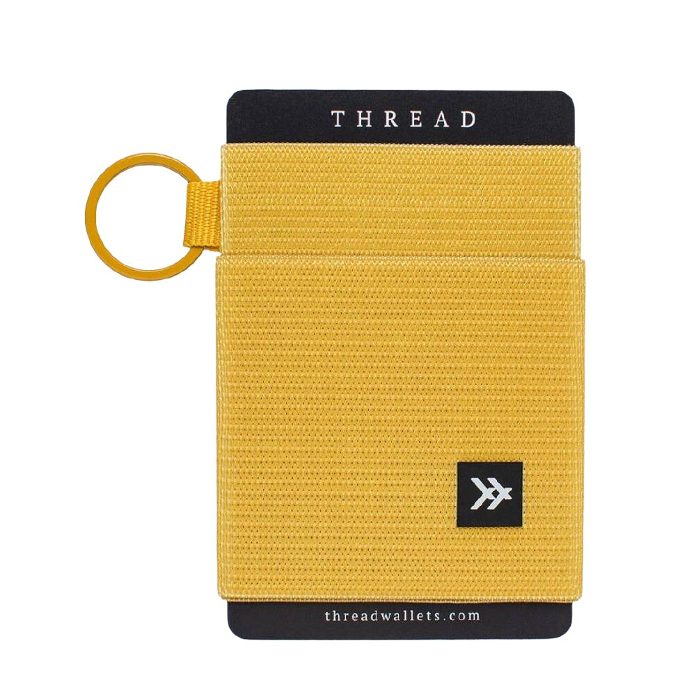 Thread Wallets Elastic Wallet - Golden - Teskeys