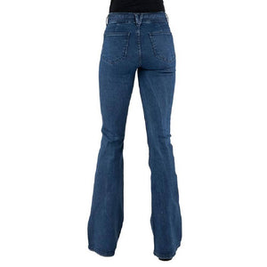 Stetson 921 High Rise Flare Belted Jean WOMEN - Clothing - Jeans Stetson   