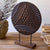 Kalalou Round Wooden Disc Table Top Decor HOME & GIFTS - Home Decor - Decorative Accents KALALOU   