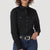 Wrangler Women's Solid Black Snap Shirt WOMEN - Clothing - Tops - Long Sleeved WRANGLER   
