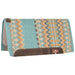 Classic Equine Classic Wool Top Pad 32"x34" Tack - Saddle Pads Classic Equine Turquoise / Honey