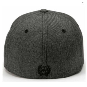 Cinch Denim Flexfit Cap - Black/Charcoal HATS - BASEBALL CAPS Cinch   