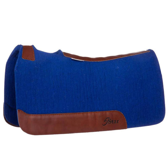 5 Star Pads "The Barrel Racer" - 30x28 Tack - Saddle Pads 5 Star 3/4" Royal Blue 