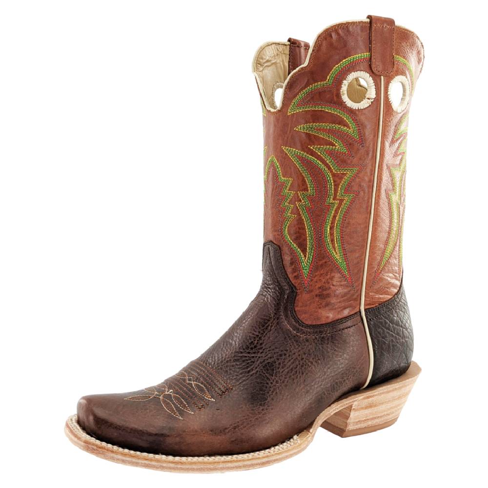 R. Watson Men's Hickory Cowhide Cutter Toe - FINAL SALE MEN - Footwear - Western Boots R Watson   