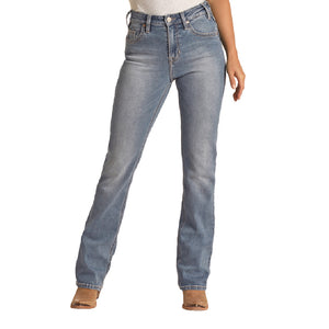 Rock & Roll Denim Bootcut Medium Vintage Jean - FINAL SALE WOMEN - Clothing - Jeans Panhandle   