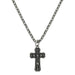 Montana Silversmiths Barbed Wire Cross Necklace MEN - Accessories - Jewelry & Cuff Links Montana Silversmiths   