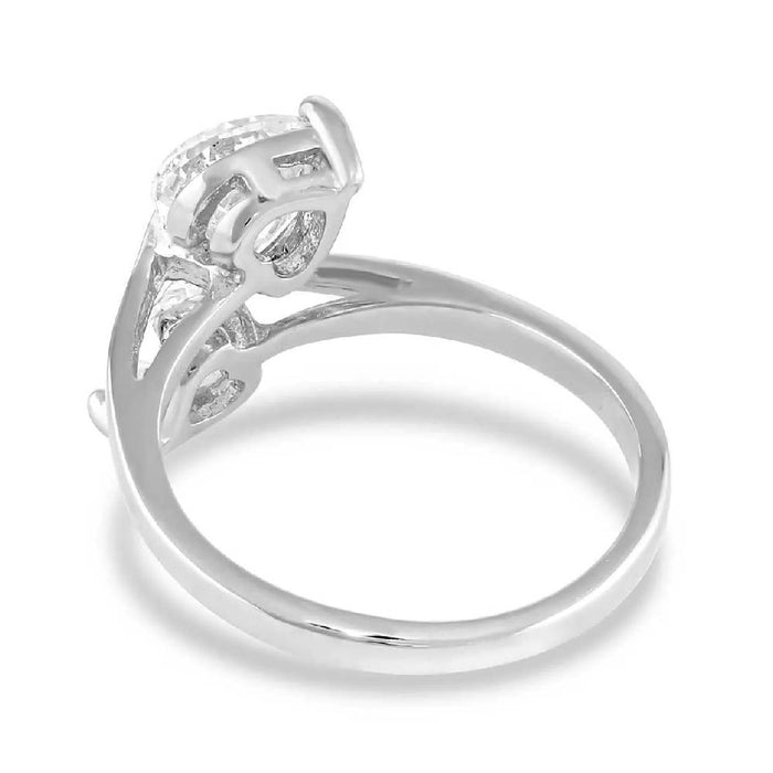 Montana Silversmiths Lily Pad Crystal Wrap Ring WOMEN - Accessories - Jewelry - Rings Montana Silversmiths   