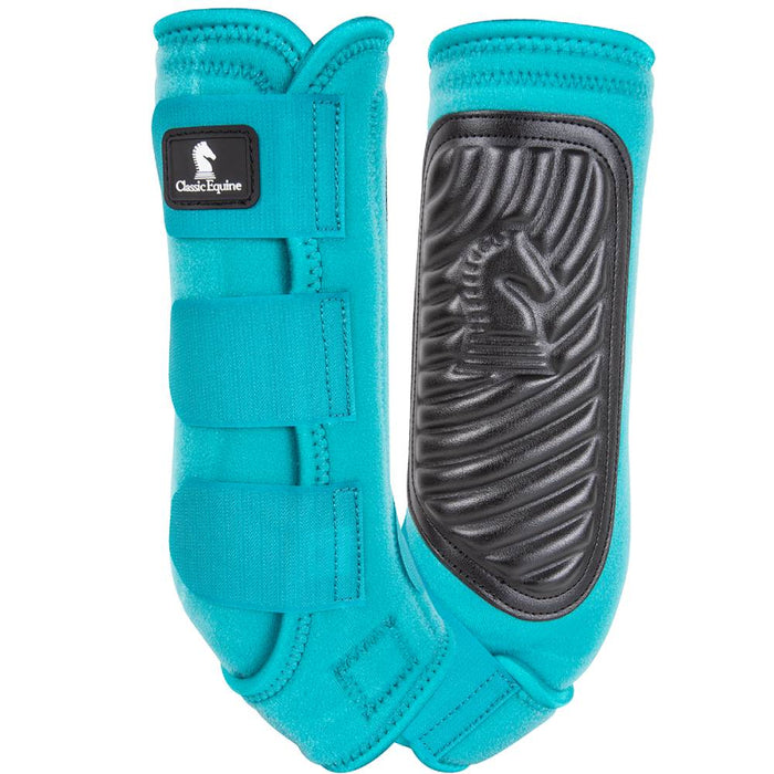Classic Equine ClassicFit Boots - Hind Tack - Leg Protection Classic Equine Aqua Small 