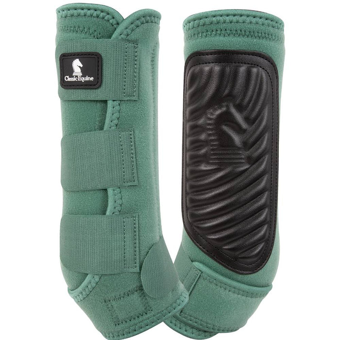 Classic Equine ClassicFit Boots - Hind Tack - Leg Protection Classic Equine Spruce Small 
