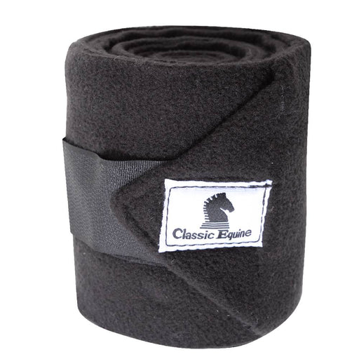 Classic Equine Polo Wrap Tack - Leg Protection Classic Equine Black  