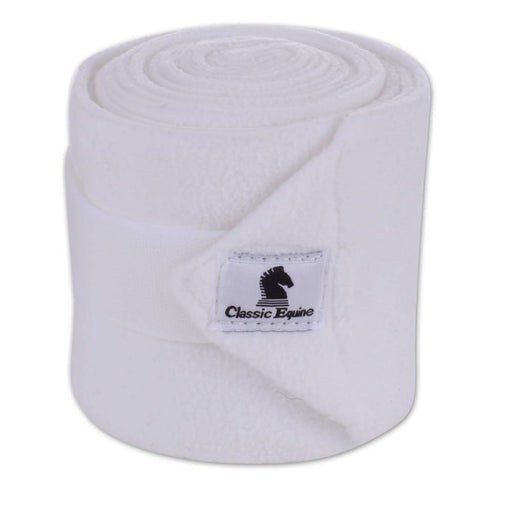 Classic Equine Polo Wrap Tack - Leg Protection Classic Equine White  
