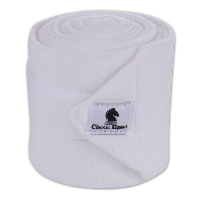 Classic Equine Polo Wrap Tack - Leg Protection Classic Equine White  