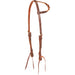 Martin Saddlery Latigo Blood Knot One Ear Headstall Tack - Headstalls Martin Saddlery Natural Blood Knots  