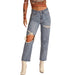 * Rock & Roll Denim Women's Back Yoke Crop Jean - FINAL SALE WOMEN - Clothing - Jeans Panhandle