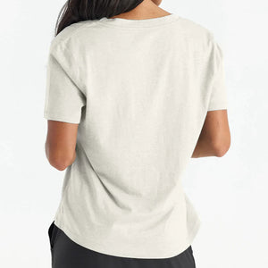 Free Fly Women's Bamboo Heritage V-Neck Tee WOMEN - Clothing - Tops - Short Sleeved Free Fly Apparel   