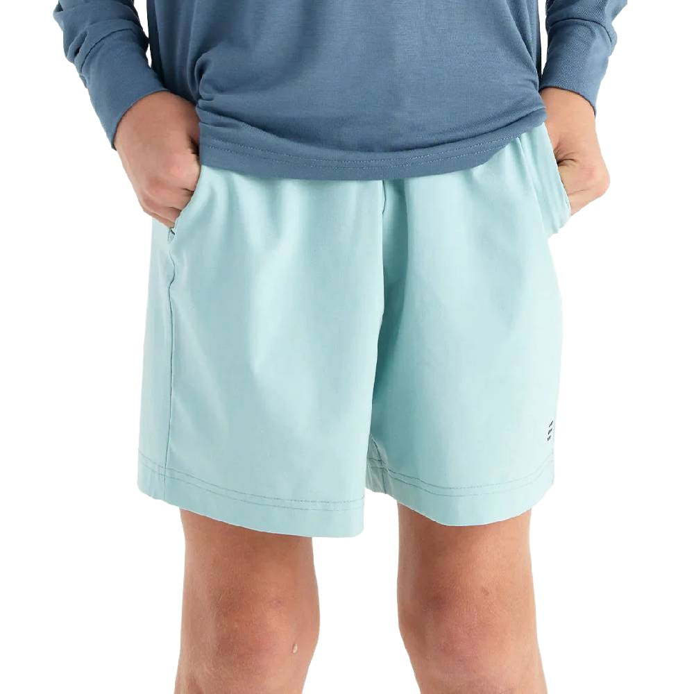 Free Fly Boy's Breeze Short - Sea Glass KIDS - Boys - Clothing - Shorts Free Fly Apparel   