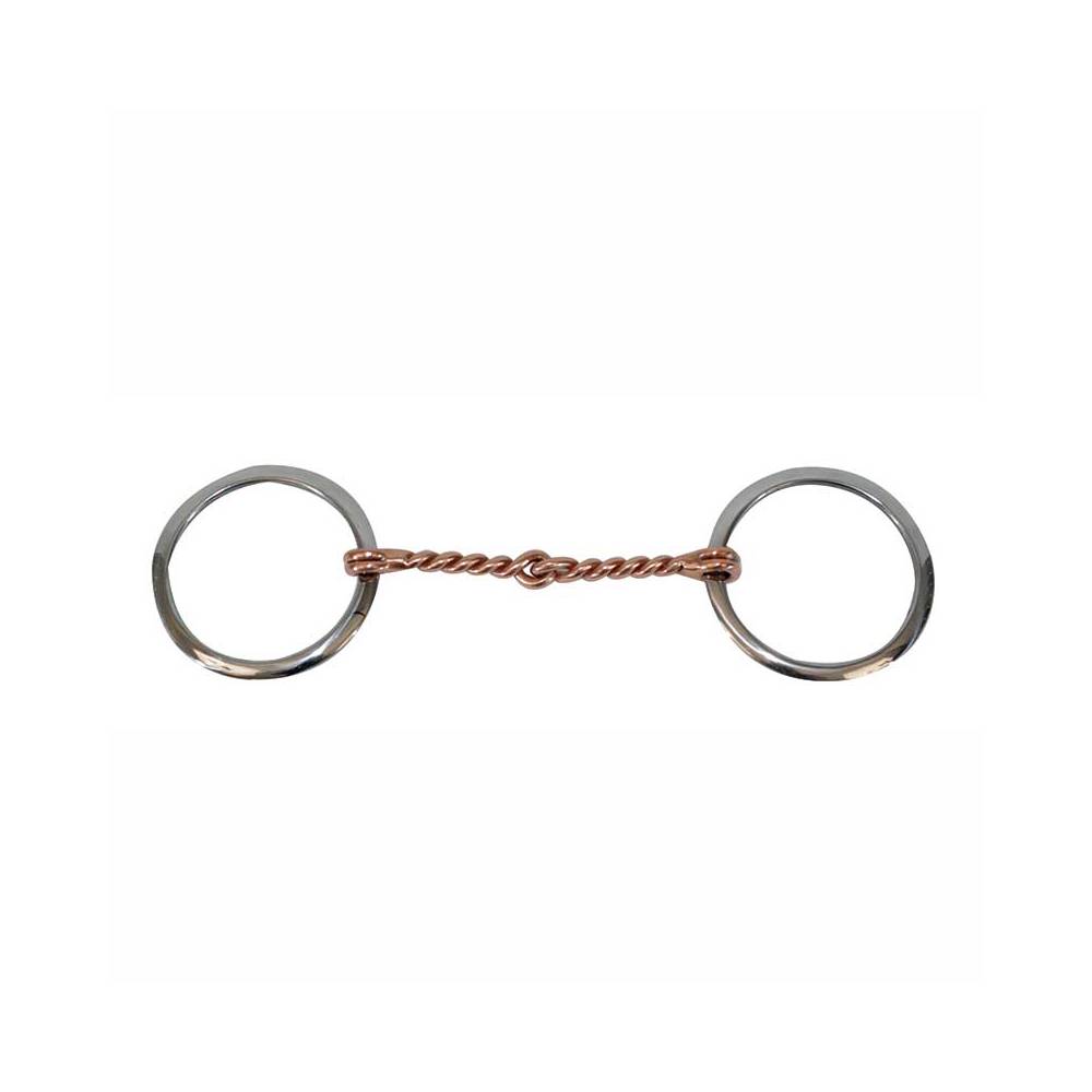 Metalab Copper Twisted Wire Loose Ring Tack - Bits, Spurs & Curbs - Bits Metalab   