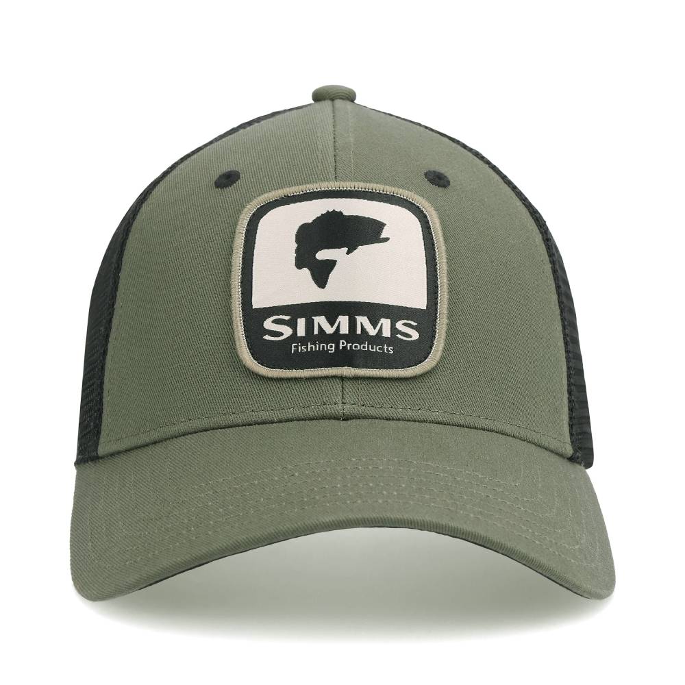 Simms Bass Patch Trucker Cap - Teskeys