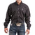 Cinch Solid Black Button Down MEN - Clothing - Shirts - Long Sleeve Shirts Cinch   
