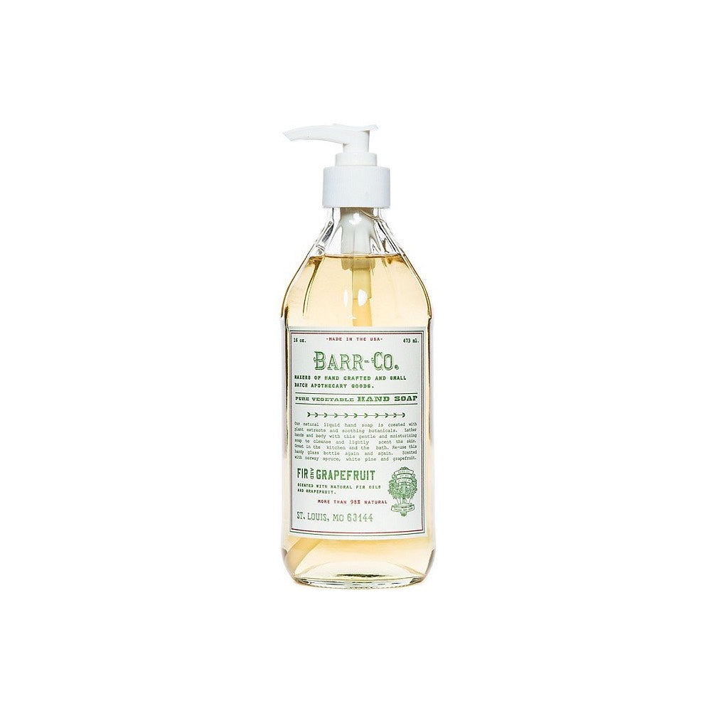 Liquid Hand Soap | Fir + Grapefruit HOME & GIFTS - Bath & Body - Soaps & Sanitizers Barr-Co.   