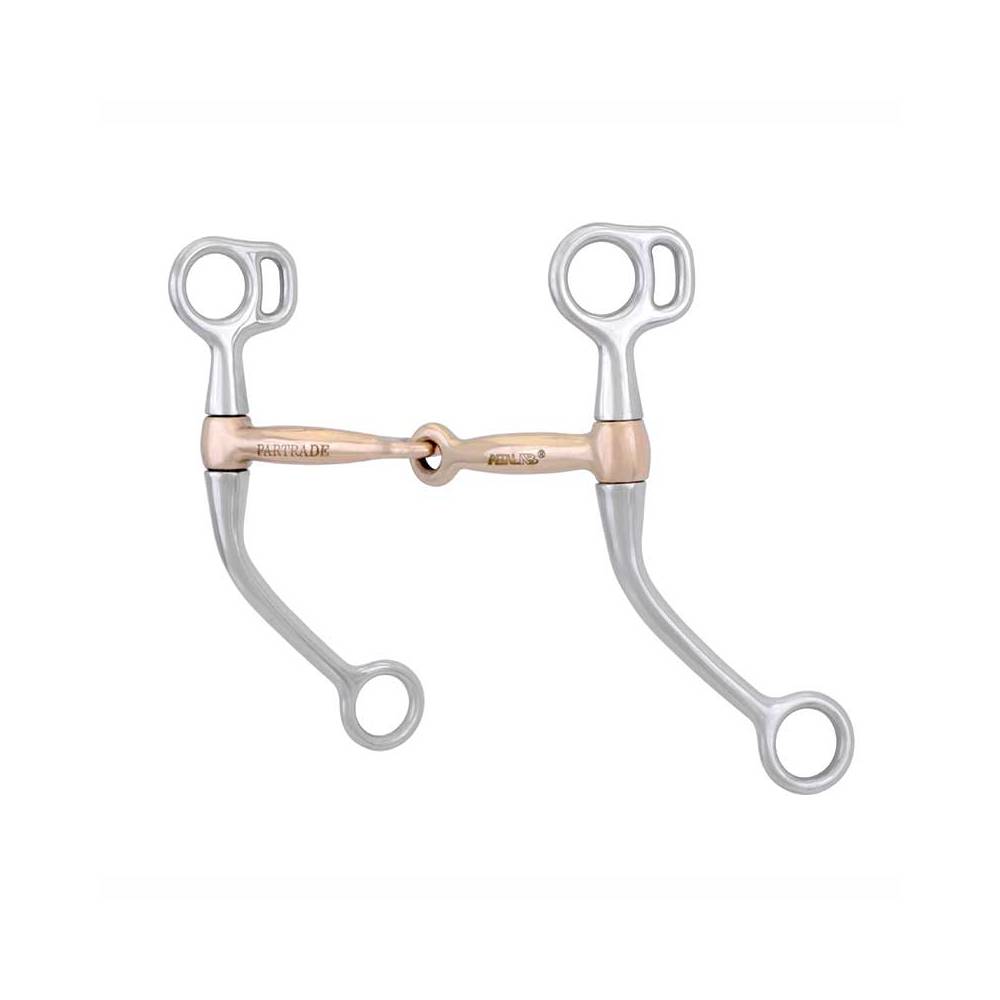 Metalab Copper Short Shank Snaffle Bit Tack - Bits, Spurs & Curbs Metalab   