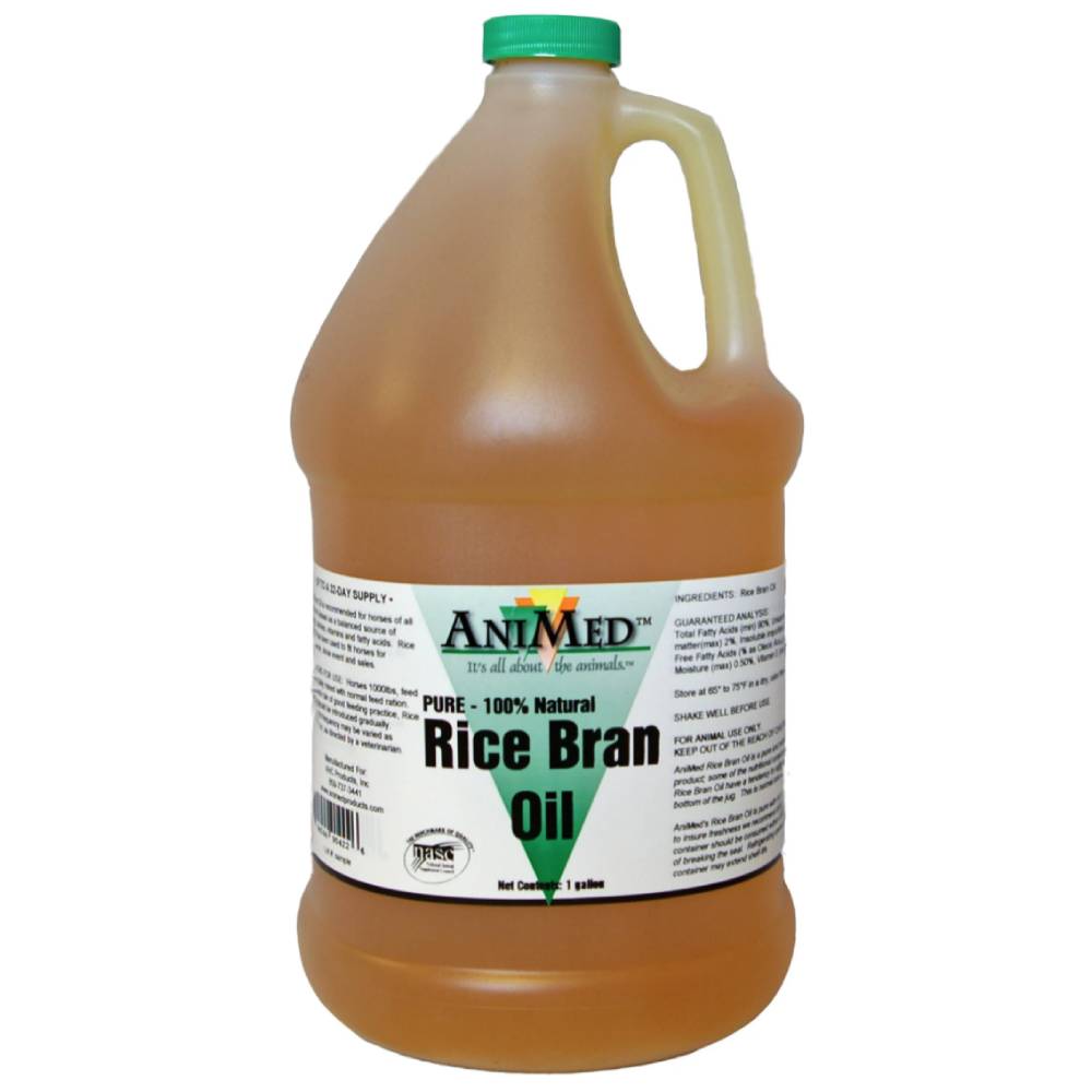 AniMed Rice Bran Oil Equine - Supplements Animed   