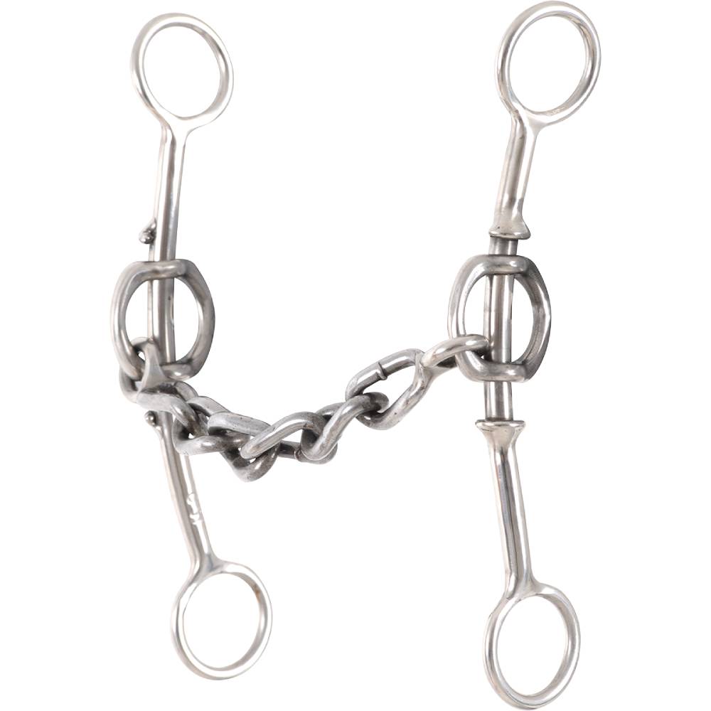 Classic Equine Goostree Double Gag Short Shank Chain Bit Tack - Bits, Spurs & Curbs - Bits Classic Equine   