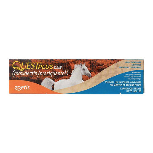 Quest Plus Gel Equine - Dewormer Zoetis