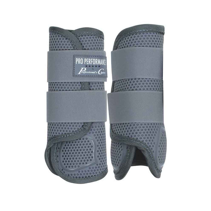 Professional's Choice Pro Performance Elite Front XC Boot Tack - Leg Protection Professional's Choice Charcoal  