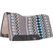 Classic Equine ESP Contour Saddle Pad - 34"x38" Tack - Saddle Pads Classic Equine 3/4" Charcoal/Malibu