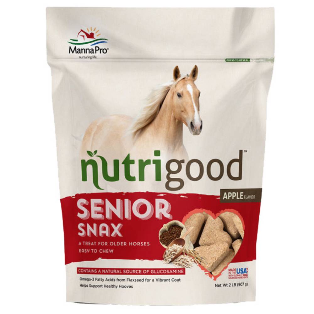 Senior Snax For Horses Equine - Toys & Treats MannaPro   