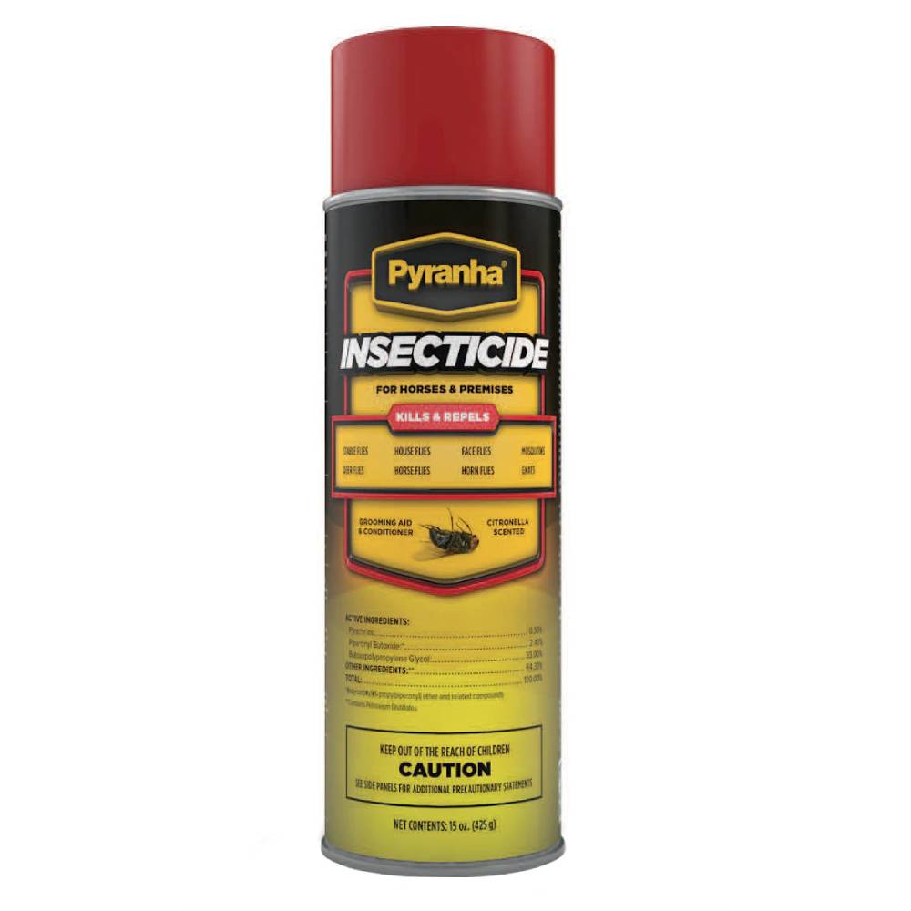 Pyranha Insecticide Aerosol Equine - Fly & Insect Control Pyranha   