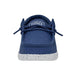 Hey Dude Youth Wally Slub Canvas - True Blue KIDS - Footwear - Casual Shoes Hey Dude   