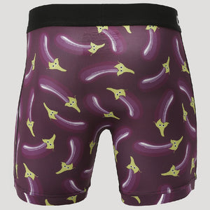 Cinch 6" Eggplant Boxer Brief - Purple MEN - Clothing - Underwear, Socks & Loungewear Cinch   