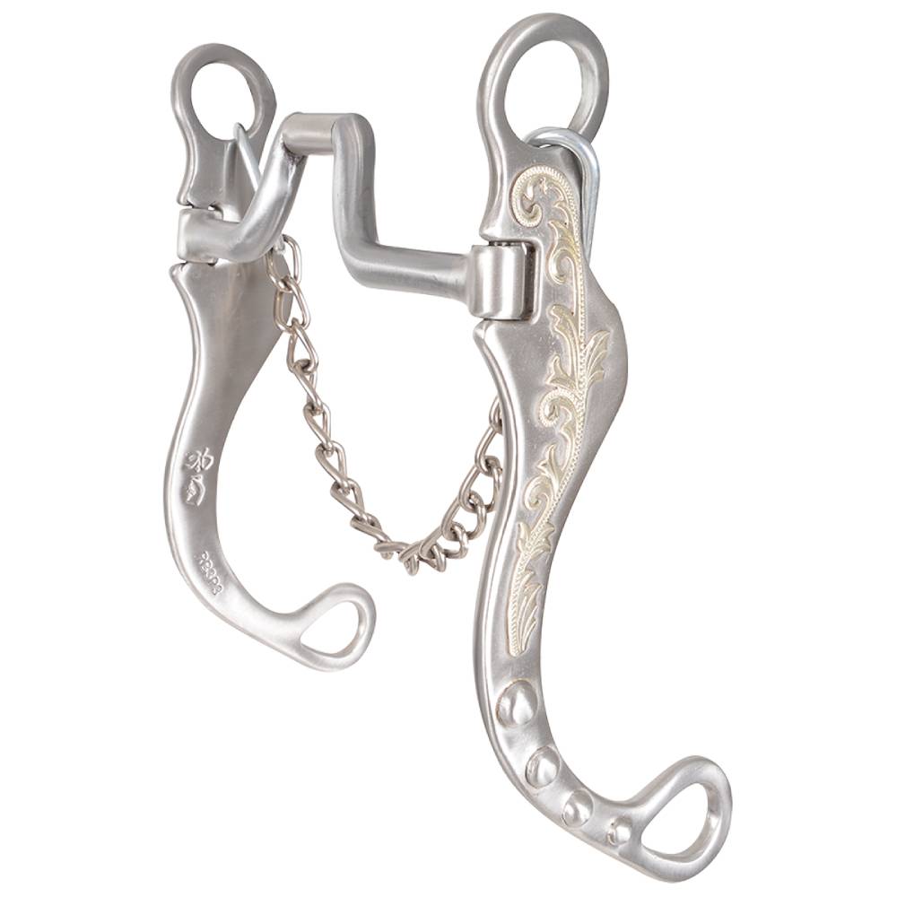 Classic Equine Roper Collection Swivel Port Bit With Hinged Cheeks Tack - Bits, Spurs & Curbs - Bits Classic Equine   