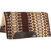 Classic Equine SensorFlex Wool Top Pad - 34"x38" Tack - Saddle Pads Classic Equine Coffee/Seafoam