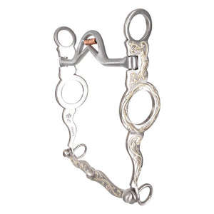 Classic Equine Cowhorse Collection Port And Roller Bit Tack - Bits, Spurs & Curbs - Bits Classic Equine   