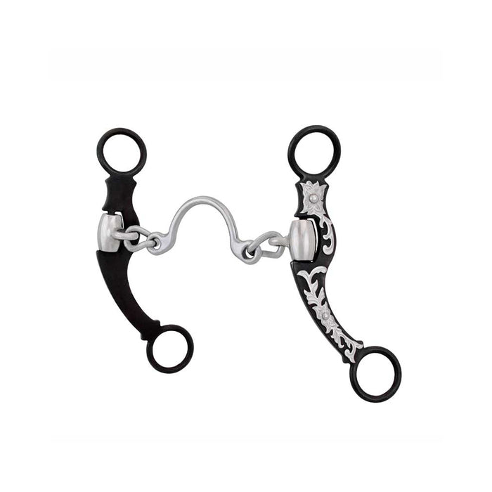 Metalab Floral Ported Chain Bit Tack - Bits Metalab   