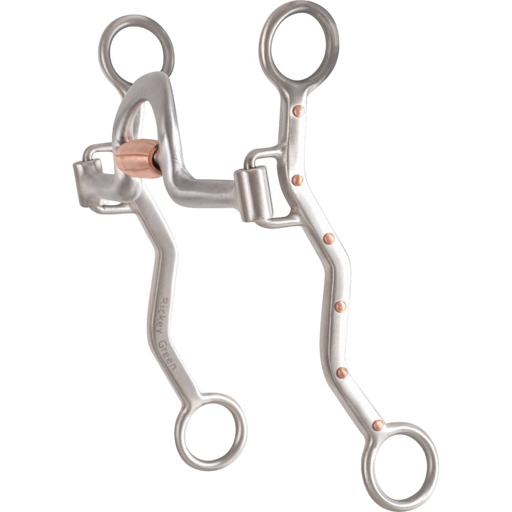 Classic Equine Rickey Green Setter Bit with Roller Tack - Bits, Spurs & Curbs Classic Equine   